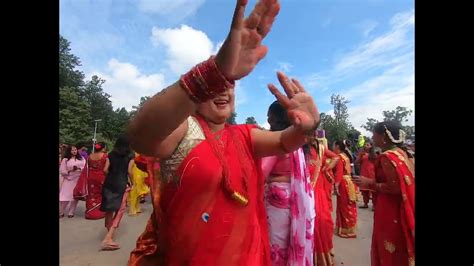 Teej Dhamaka Dance 2079 2022 Shree Pashupatinath Temple Youtube
