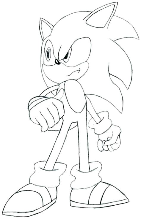 Sonic 02 coloring page for kids and adults from cartoons coloring pages, sonic x coloring pages. Super Sonic Coloring Pages at GetColorings.com | Free ...