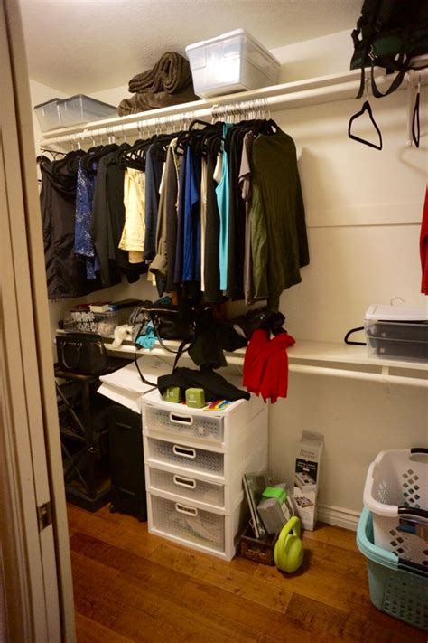 I Organized My Messy Closet Using Three Simple Steps