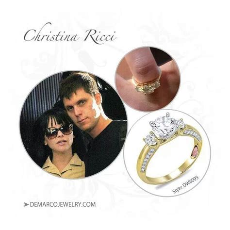 Demarco Christina Ricci Style Engagement Ring Engagement Rings