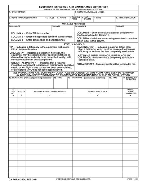 Da 2404 Form To Download And Edit Widsmob Pdf Template