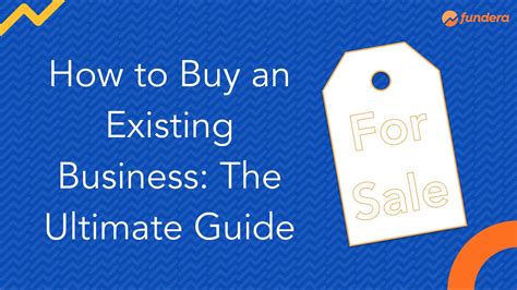 How To Buy An Existing Business The Ultimate Guide Youtube