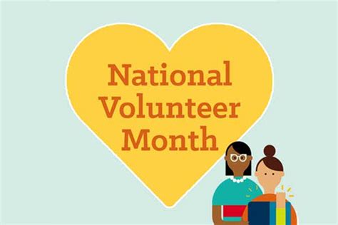 Happy National Volunteer Month 😁
