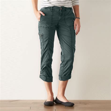 Petite Sonoma Goods For Life Cargo Convertible Pants With Images