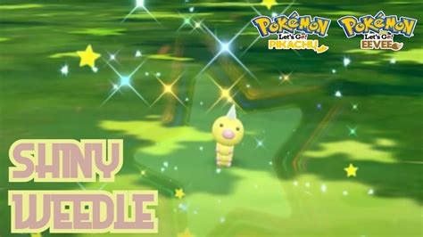 Shiny Weedle Pokemon Lets Go Pikachu Chaining Method Youtube