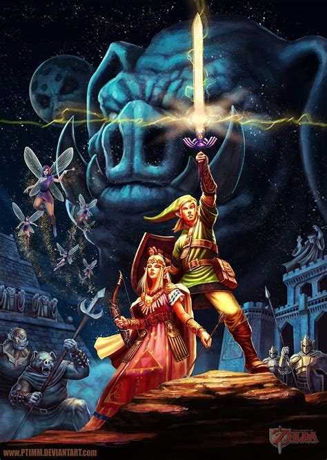 A New Link To The Past Legend Of Zelda Zelda Art Star Wars Poster