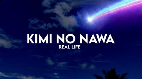 Kimi No Nawa Real Life Tiamat Comet Youtube