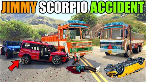 Jimmy Scorpio Accident Gta 5 😮 Youtube
