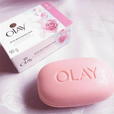 Olay Skin Soap Bar Face And Body Wash Whitening And Exfoliating With