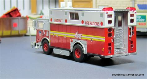 People visit from all over the. My Code 3 Diecast Fire Truck Collection: Mack Hazmat ...