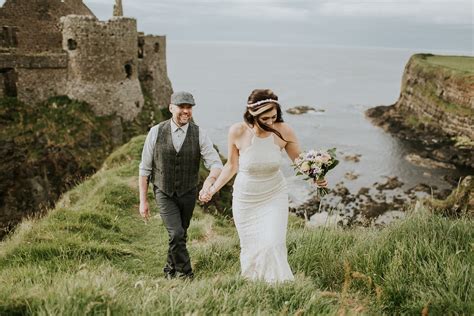 Lovers of editorial style photography. Amanda and Galen | Dunluce Castle Northern Ireland Elopement | Montana Wedding Photographer ...