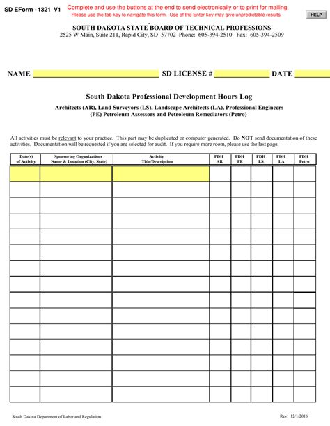 sd form 1321 fill out sign online and download fillable pdf south dakota templateroller