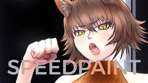 Catgirl Speedpaint First Youtube