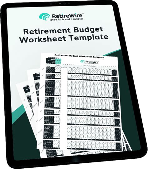 Free Excel Retirement Budget Spreadsheet Template