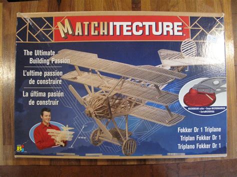 Matchitecture Fokker DR 1 Triplane Assembly Kit EBay