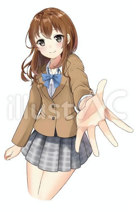 Manga Hands Reaching Out Clipart