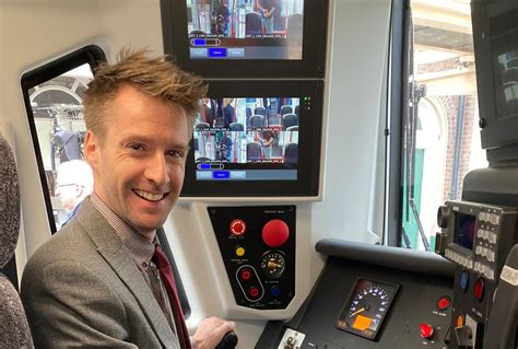 Sam Rowlands Ms Pleased To See New Trains Entering Service In North