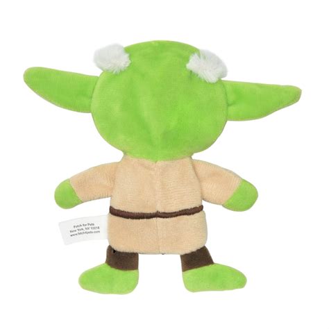 Star Wars Plush Flattie Dog Toy Yoda Baxterboo
