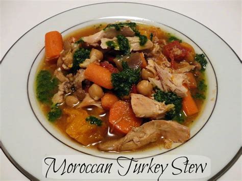 Slow Cooker Moroccan Turkey Stew Growingafricanhairlong