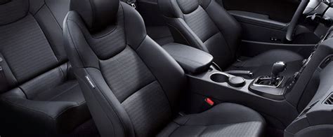Hyundai Genesis Coupe Black Interior