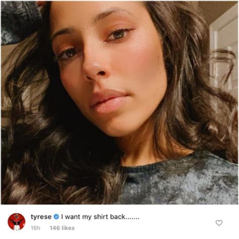 I Want My Shirt Back Tyrese Derails His Wife Samanthas Ig Post By Requesting That She Return