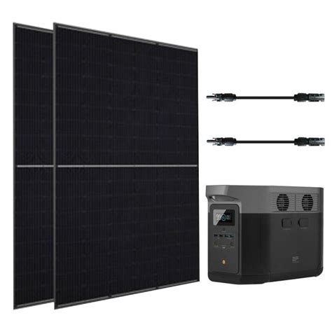 Kit Solaire 800W ECOFLOW DELTA MAX 2016Wh