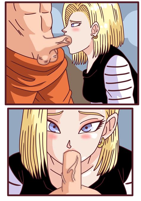 Rule 34 Android 18 Blowjob Cock Cock Sucking Comic Dragon Ball Z