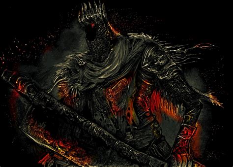 Drawing Dark Souls 3 Yhorm The Giant Colour By Deathlouis