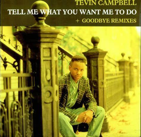Tevin Campbell Tell Me What You Want Me To Do Us 12 Vinyl Single 12