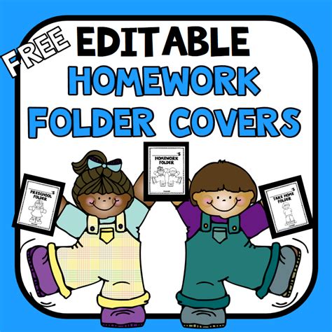 How many times have you asked yourself of how do i make. Printable Preschool Homework Folder Covers - Preschool ...