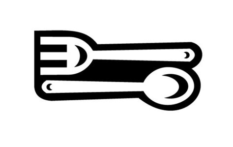 Looking for a modern fork logo for your brand? Free Vector | Logo fork & spoon
