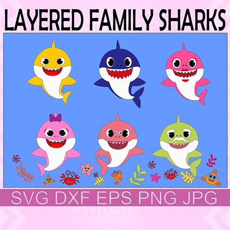 Silhouette Baby Shark Svg Amazing Svg File