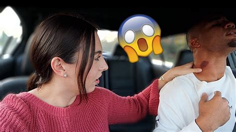 Hickey Prank On Girlfriend She Leaves Me Youtube