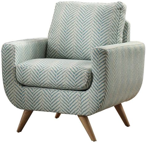 Deryn Blue Accent Chair From Homelegance Coleman Furniture