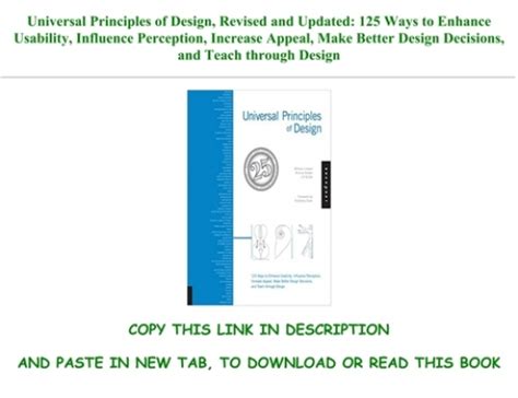 Read Universal Principles Of Design Revised And Updated 125 Ways To