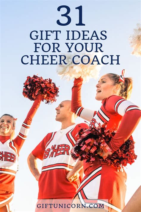 31 Cheer Coach Gift Ideas That Will Make Them Jump For Joy Cheer