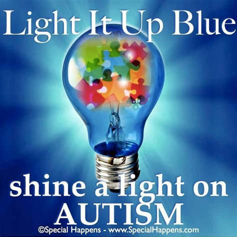 Light It Up Blue ¡¡¡ Autism Awareness Month World Autism Awareness