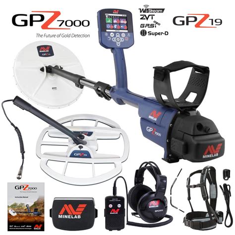 Minelab Gpz 7000 All Terrain Gold Metal Detector With Gpz 19 Search