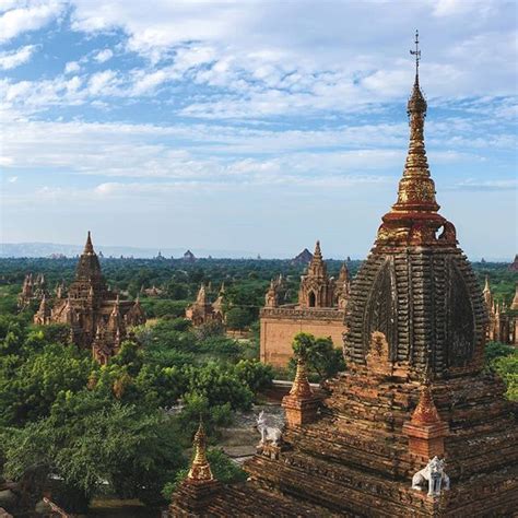 The Ancient City Of Bagan Was Once The Political Economic And Cultural