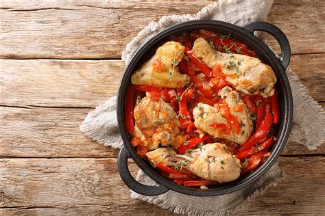 La Recette Du Poulet Basquaise Youcancookit Fr