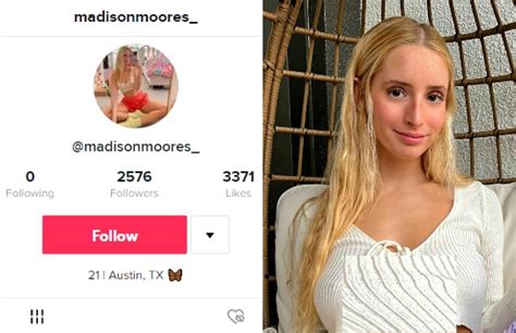 Madison Moore Xmadiisonx Tiktok Star Leaked Nudes Porn Pack