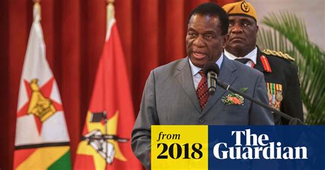 Zimbabwe President Promises Free And Fair Election In Five Months Zimbabwe The Guardian