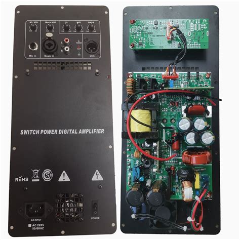 110v 220v Class D 500w Digital Heavy Power Amplifier Hifi Audio Module