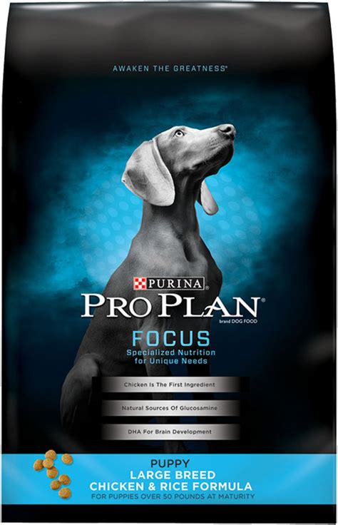 Our reviews are based on extensive research and years of professional knowledge of dog food brands. Purina Pro Plan Focus Puppy Large Breed Formula Dry Dog ...