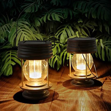 Pearlstar Solar Powered Outdoor Lantern Adds A Farmhouse Touch To Your