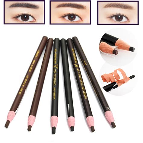 12pcs Eyebrow Pencil Eyeliner Set Waterproof Eye Makeup Pen Cosmetic