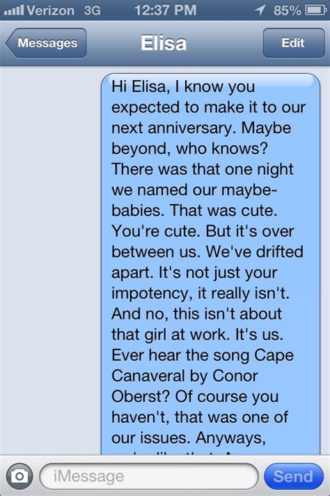 Maybe you would like to learn more about one of these? This Is What It Looks Like to Dump Someone Via the Breakup ...