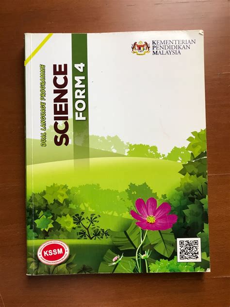 Dlp Science Textbook Form 4 Spm Hobbies And Toys Books And Magazines