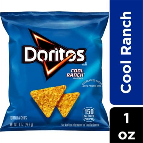 Doritos® Cool Ranch Flavored Tortilla Chips 1 Oz City Market