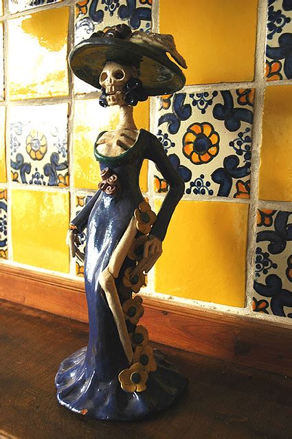 La Catrina In Guadalajara Mexico With Traditional Yellow Flickr